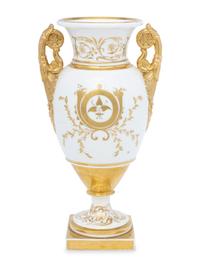 A Staffordshire Porcelain Vase