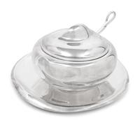 An Elsa Peretti for Tiffany and Co. Italian Silver Thumbprint Tureen, Ladle and Underplate