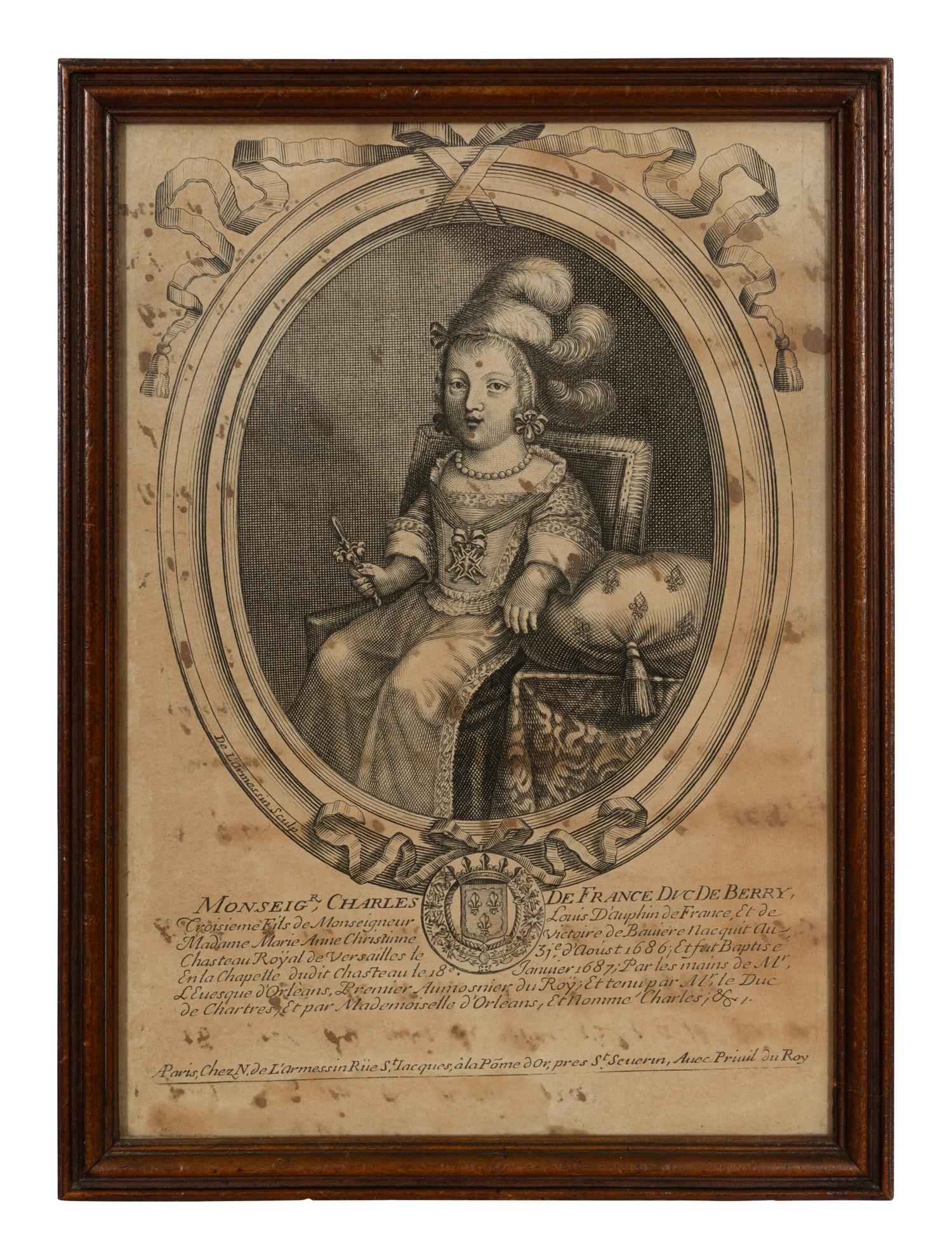 A Set of Twenty-Two Framed French Engravings