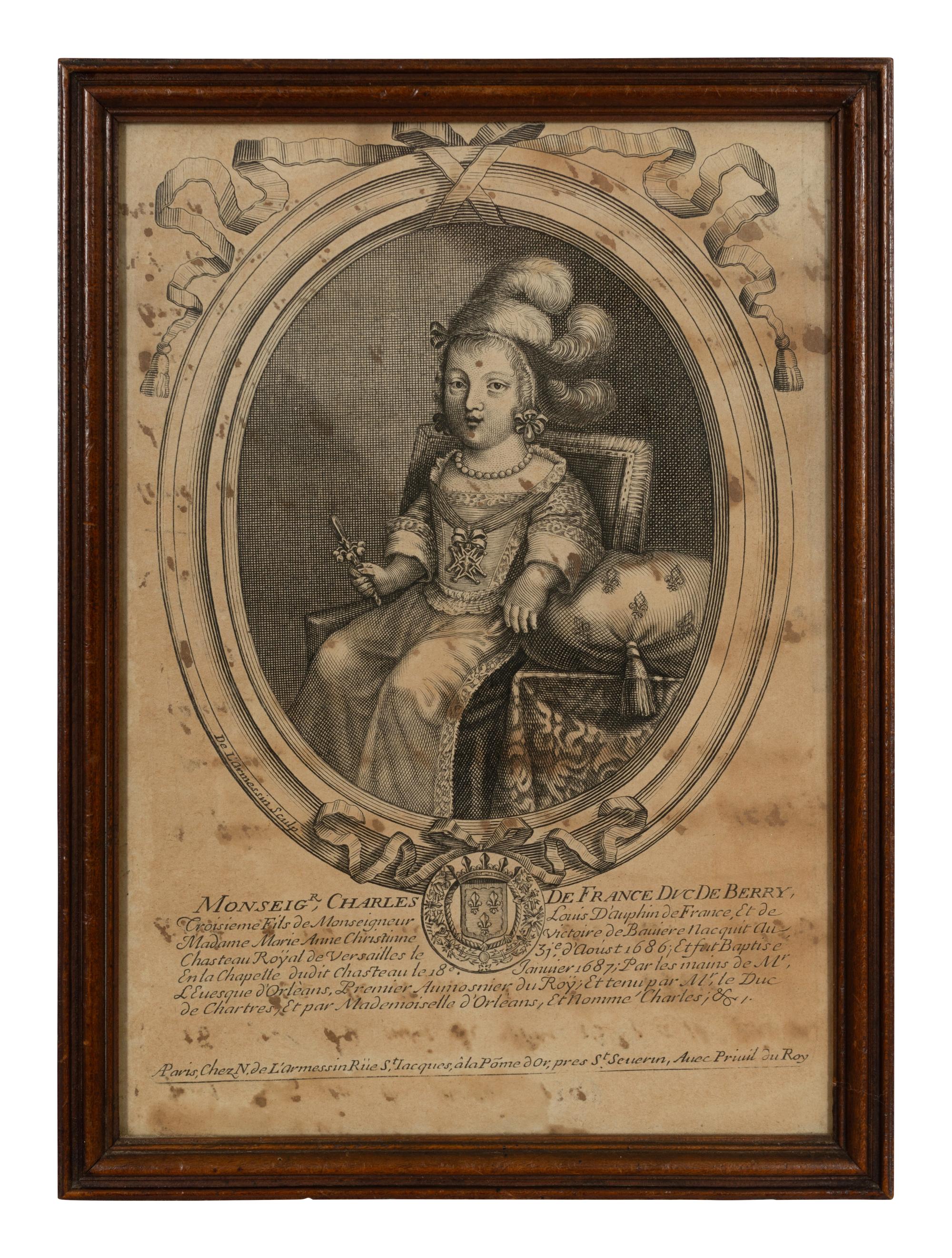A Set of Twenty-Two Framed French Engravings