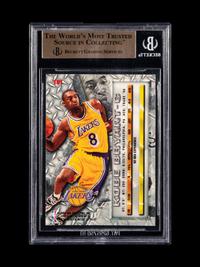 A 1996-97 Fleer Metal Precious Metal Kobe Bryant Rookie Basketball Card No. 181 (BGS 9.5 GEM MINT), None Graded Higher