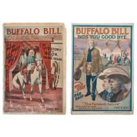 Buffalo Bill Wild West Programs for 1910, 1911, 1912/13 and 1917