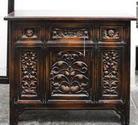 A Renaissance Revival Server Height 34 1/4 x width 40 x depth 16 1/2 inches. — CENTURY FURNITURE COMPANY, GRAND RAPIDS, MICHIGAN, 1900-1942