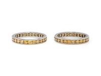 YELLOW DIAMOND ETERNITY BANDS