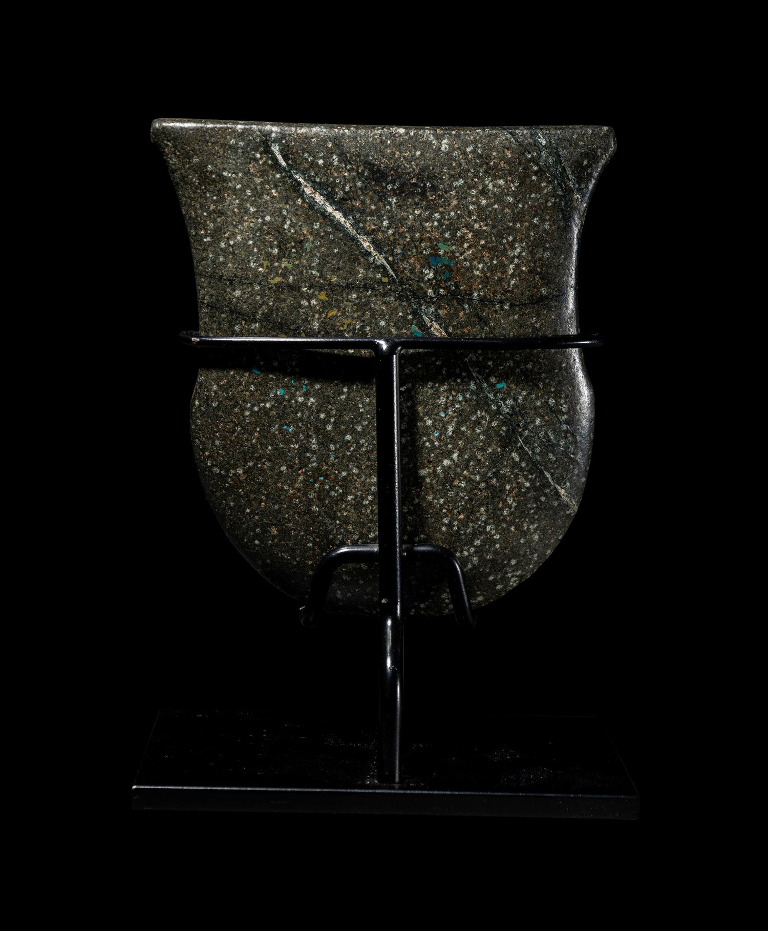 A Valdivian Green Stone Votive Axe