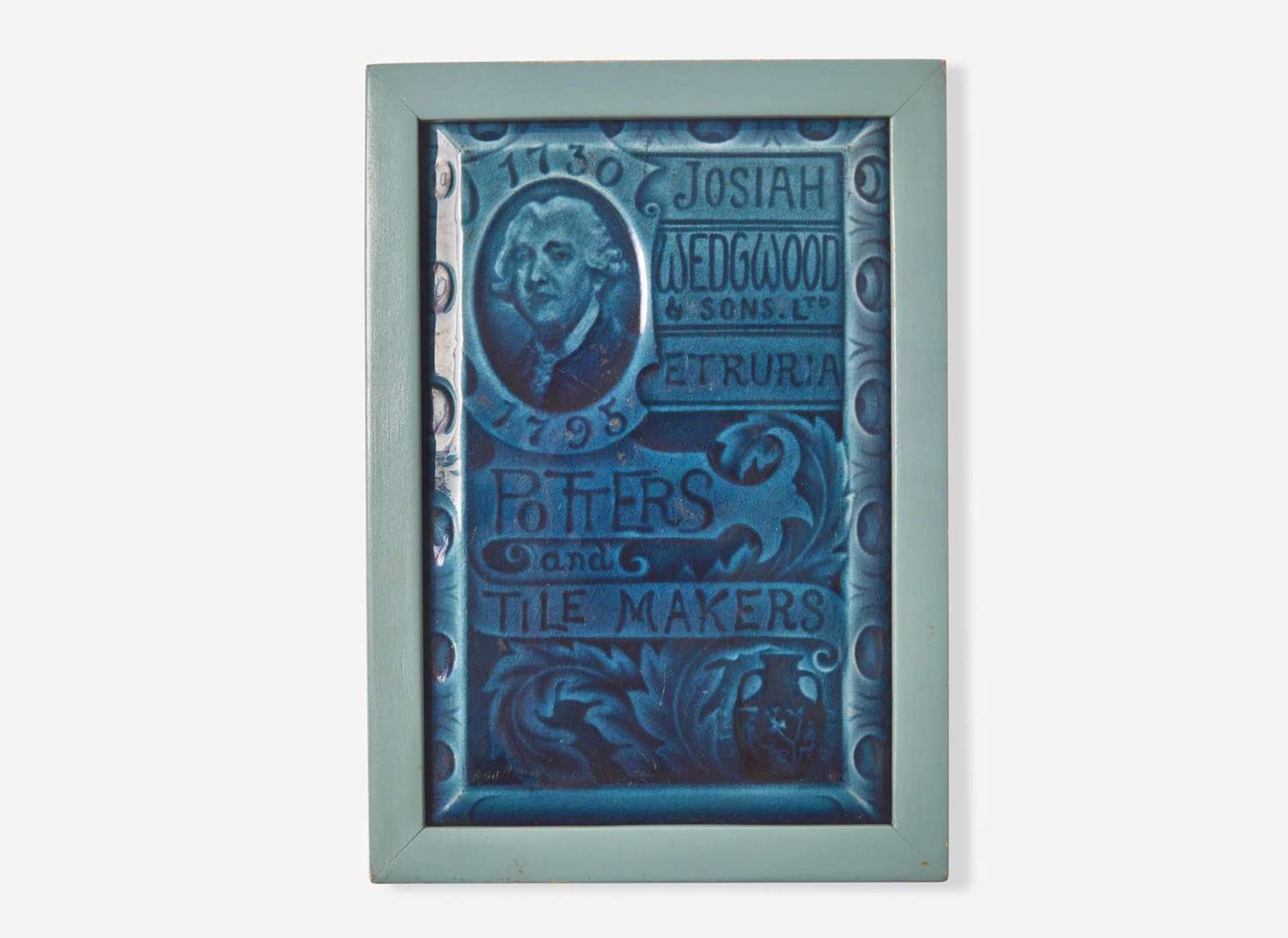 A Wedgwood Advertising Tile, UK, late 19th century