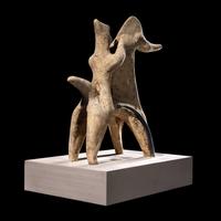 A Boeotian Terracotta Horse and Rider