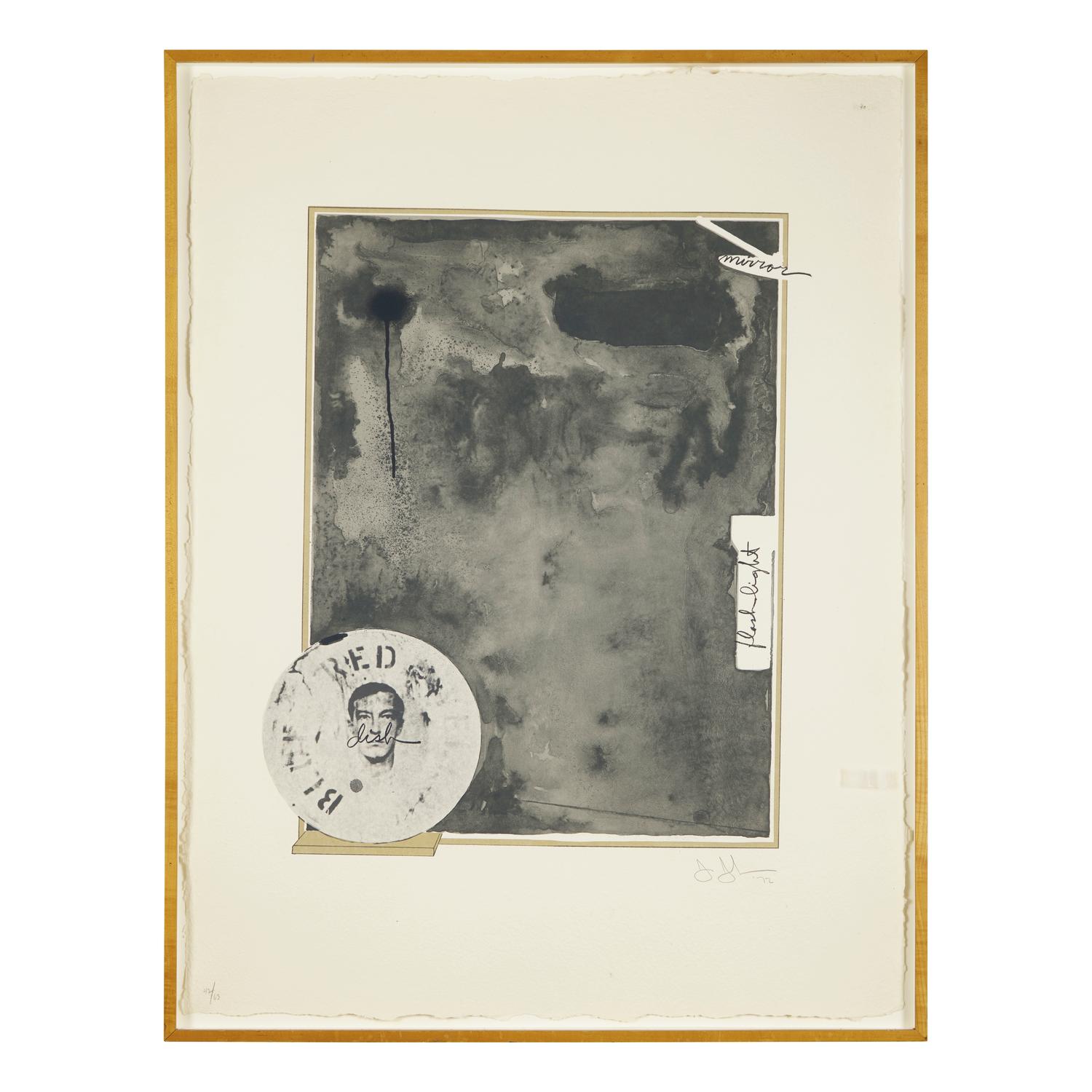 Jasper Johns (American, b. 1930) — Souvenir I , 1972