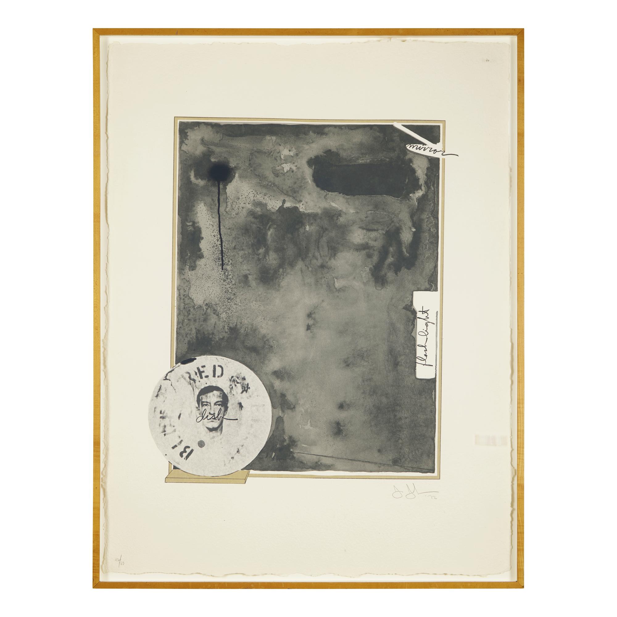 Jasper Johns (American, b. 1930) — Souvenir I , 1972