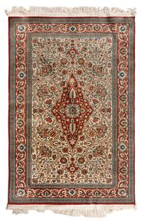 A Persian Silk Rug