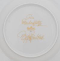 A Rosenthal Magic Flute Gilt-Decorated Porcelain Dinner Service