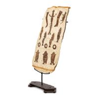 Inuit Seal Skin Bag, with Hunter's Decoration