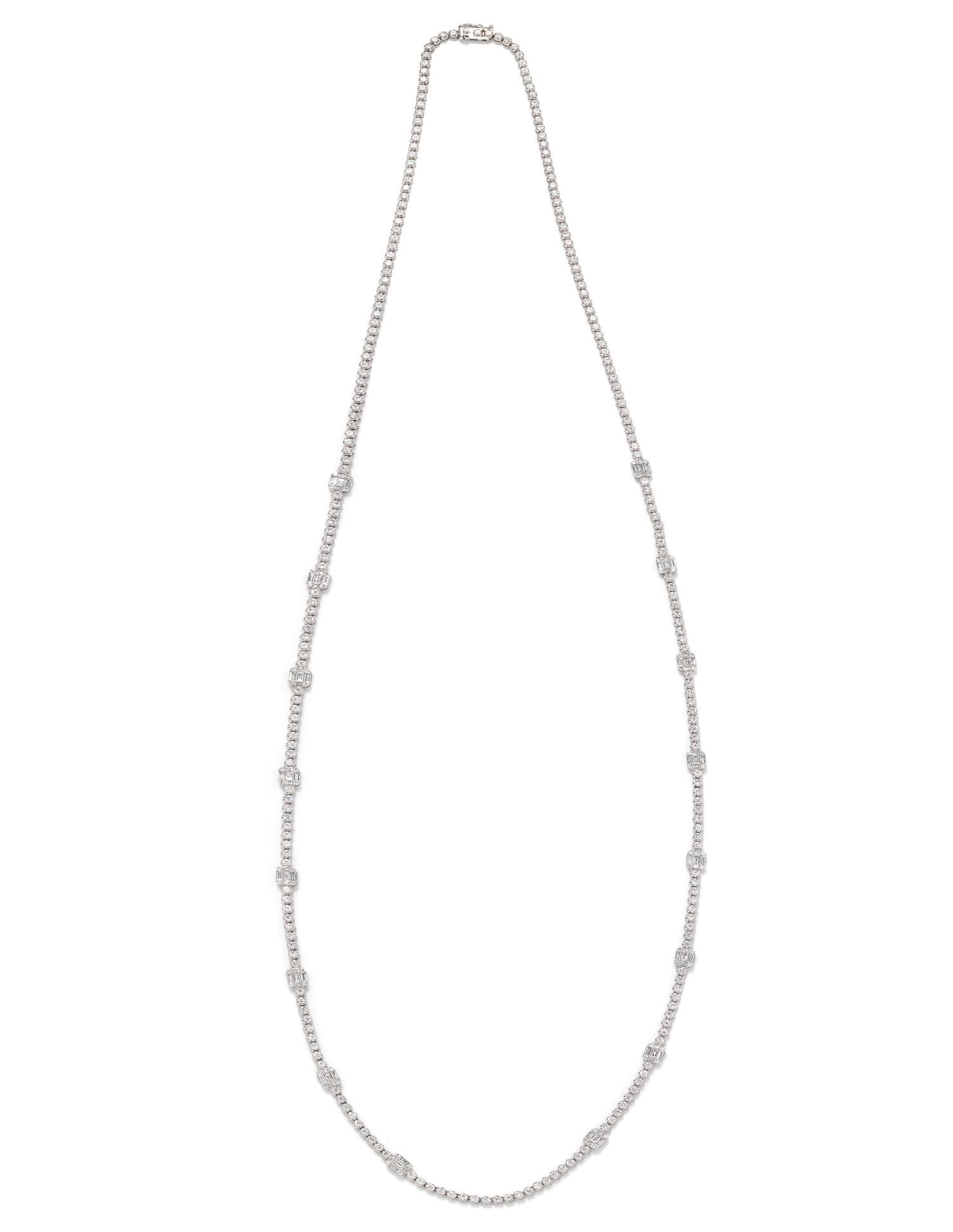 DIAMOND LONGCHAIN NECKLACE