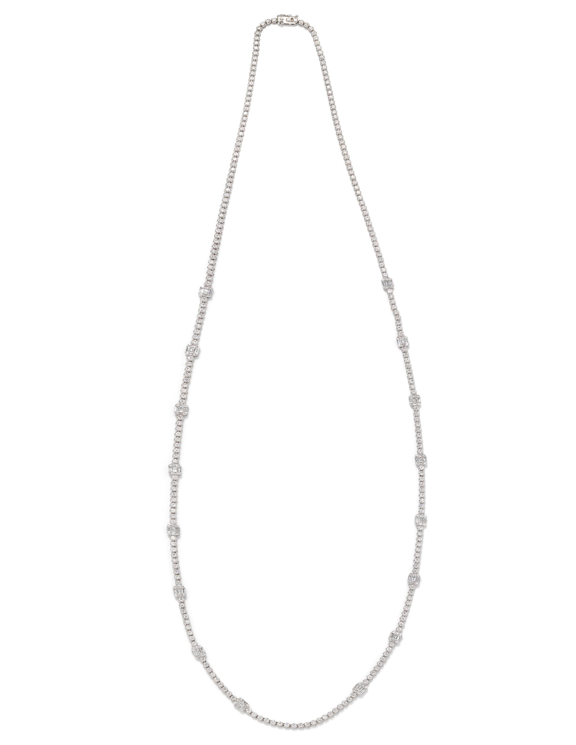 DIAMOND LONGCHAIN NECKLACE