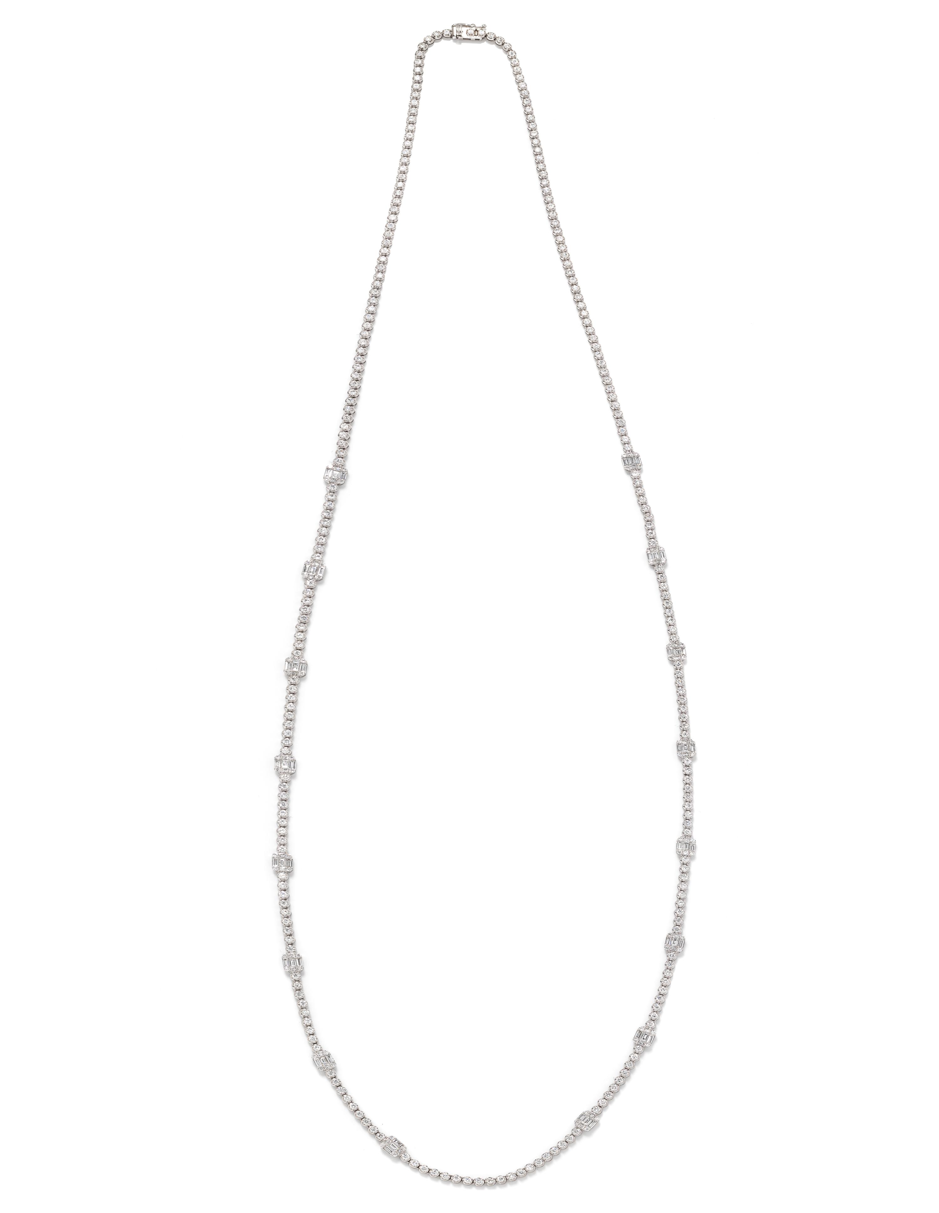DIAMOND LONGCHAIN NECKLACE