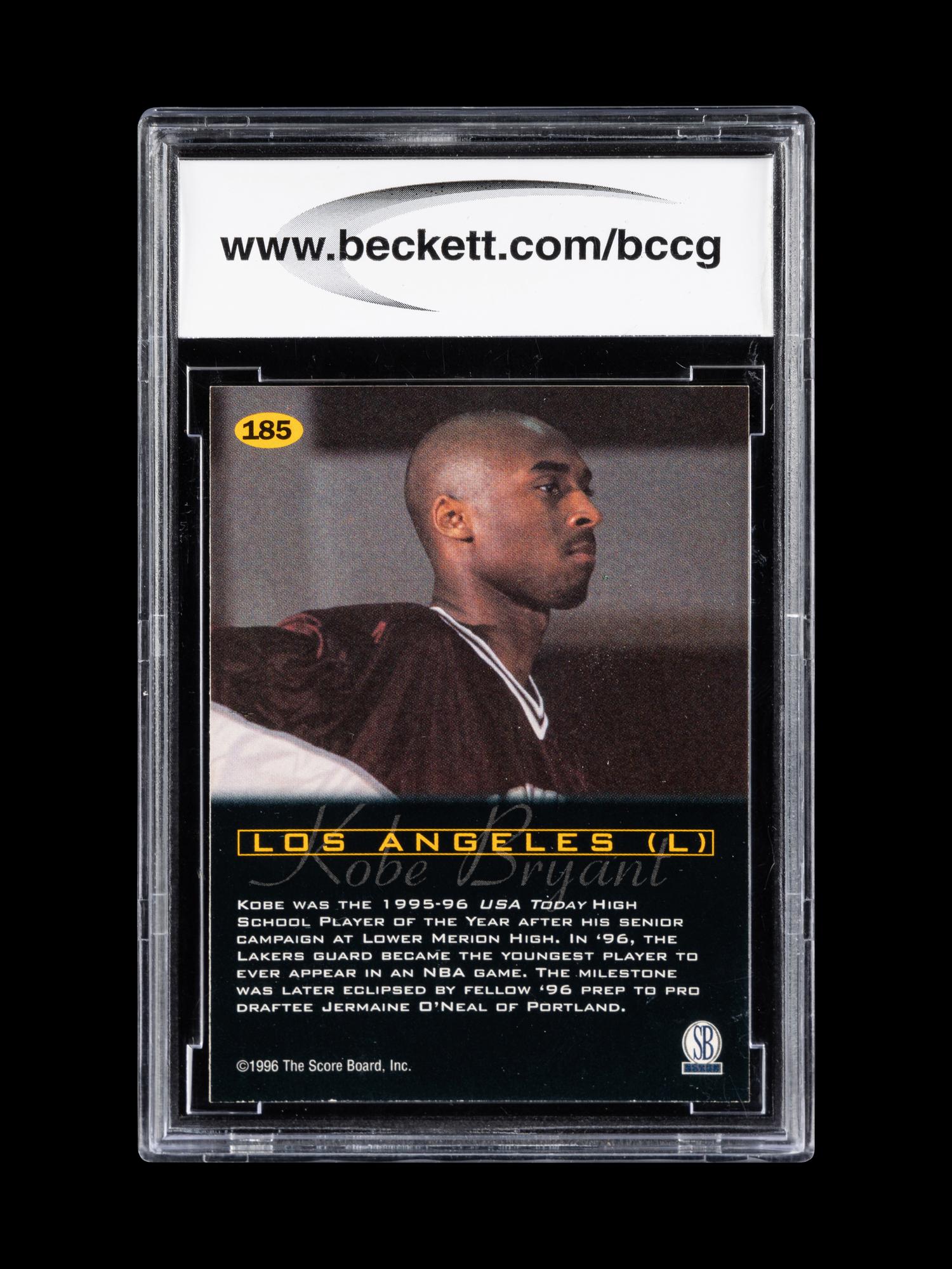 A Group of 1996-97 Score Board Kobe Bryant Rookie Basketball Cards,