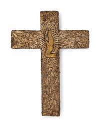 A Pressed Brass Cross