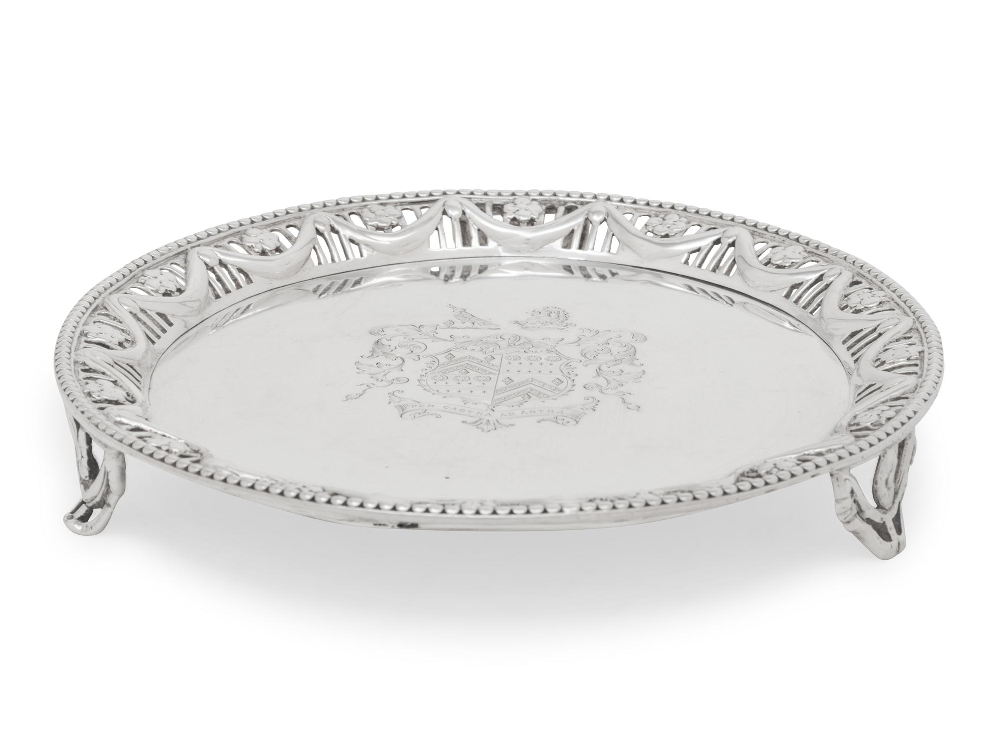 A George III Silver Tray