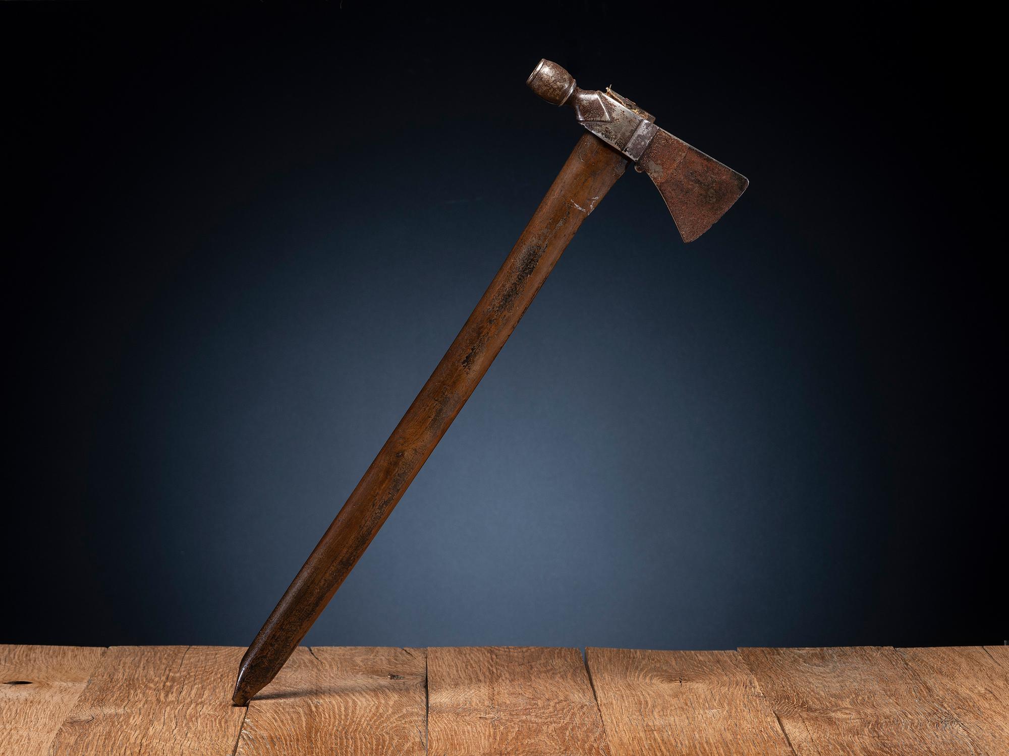 Eastern Pipe Tomahawk, with Rifle Barrel Bowl