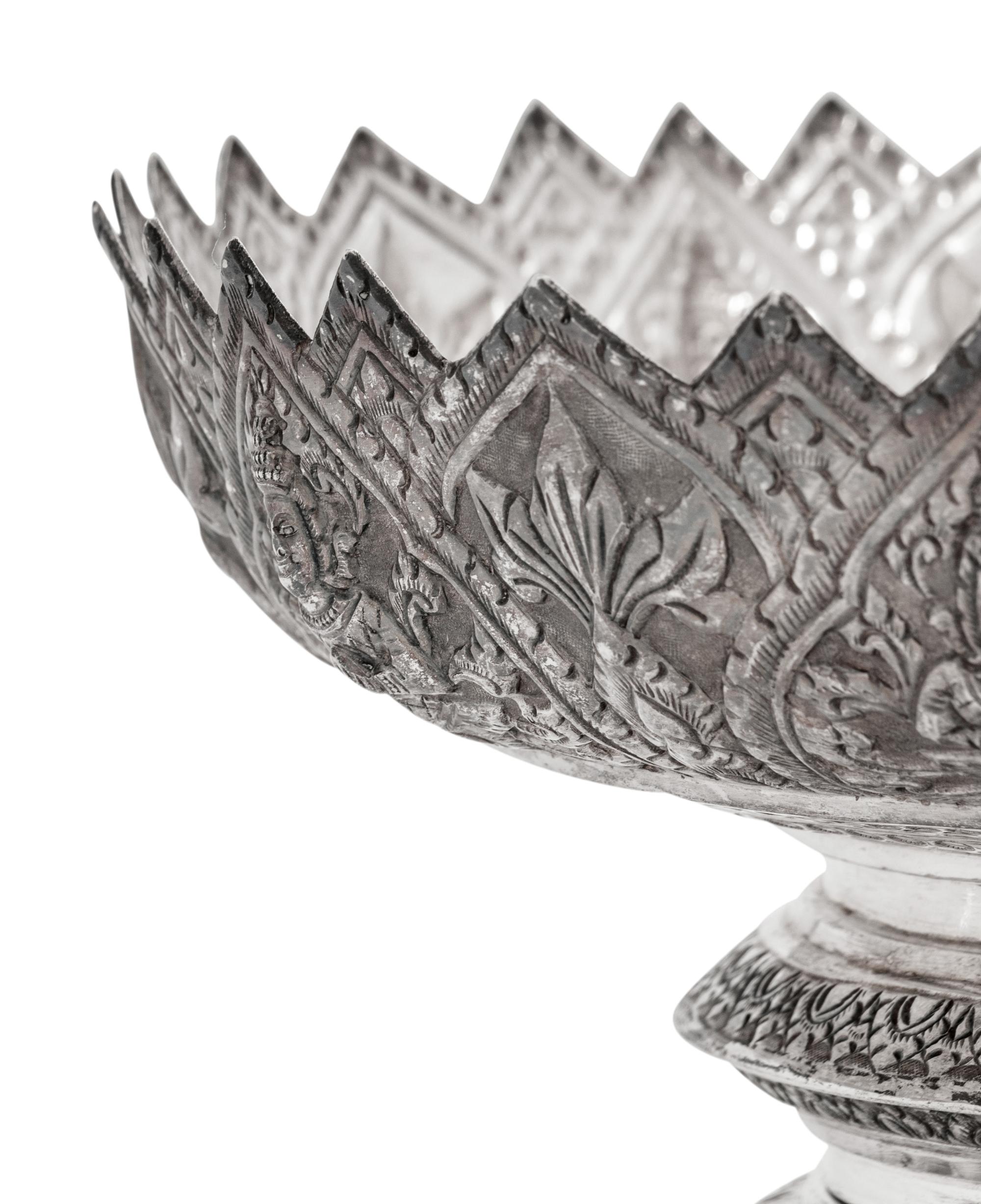 A Chinese Export Silver Bowl