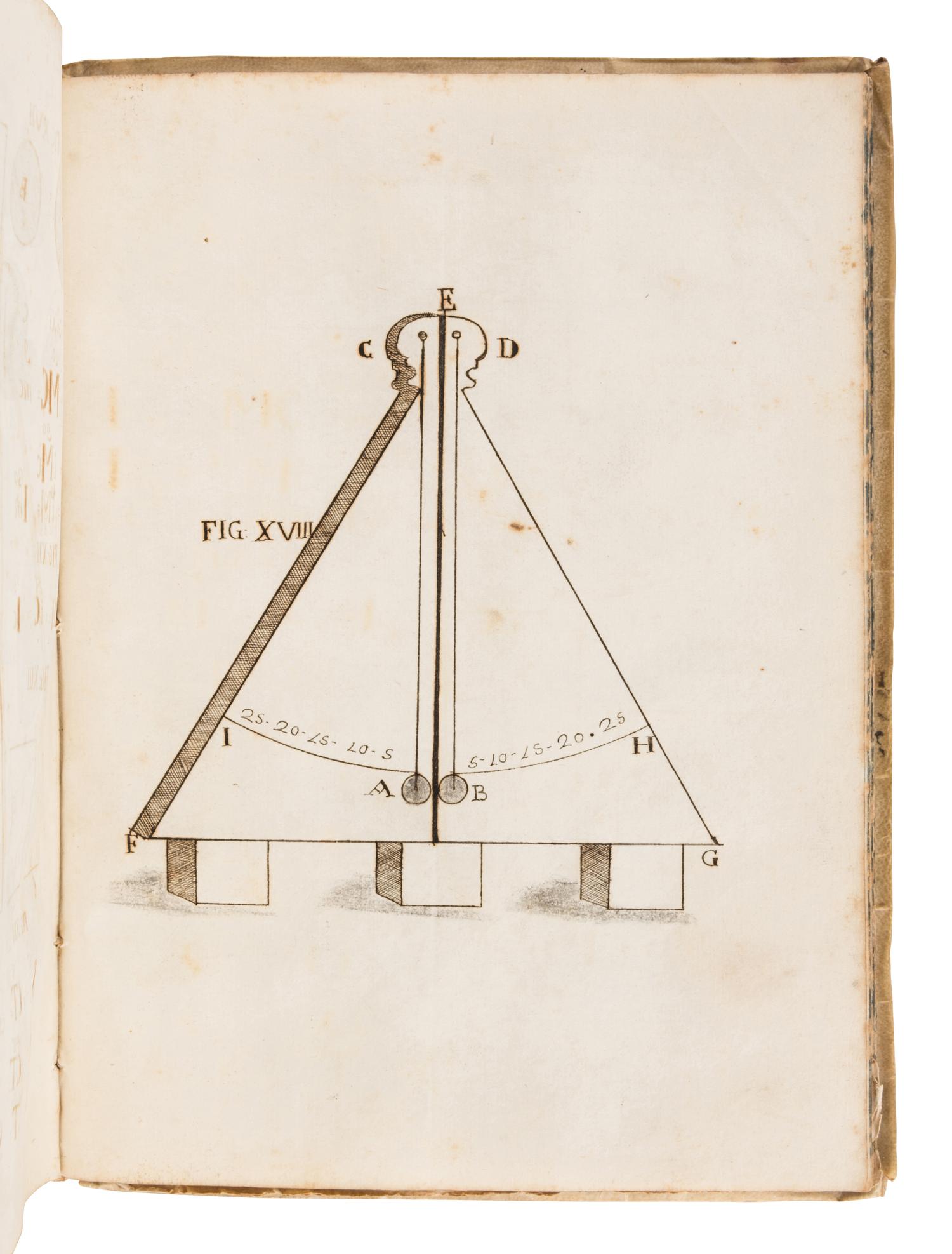 [MANUSCRIPT - PHYSICS]. "Physicae Institutioues." Italy, 1740.