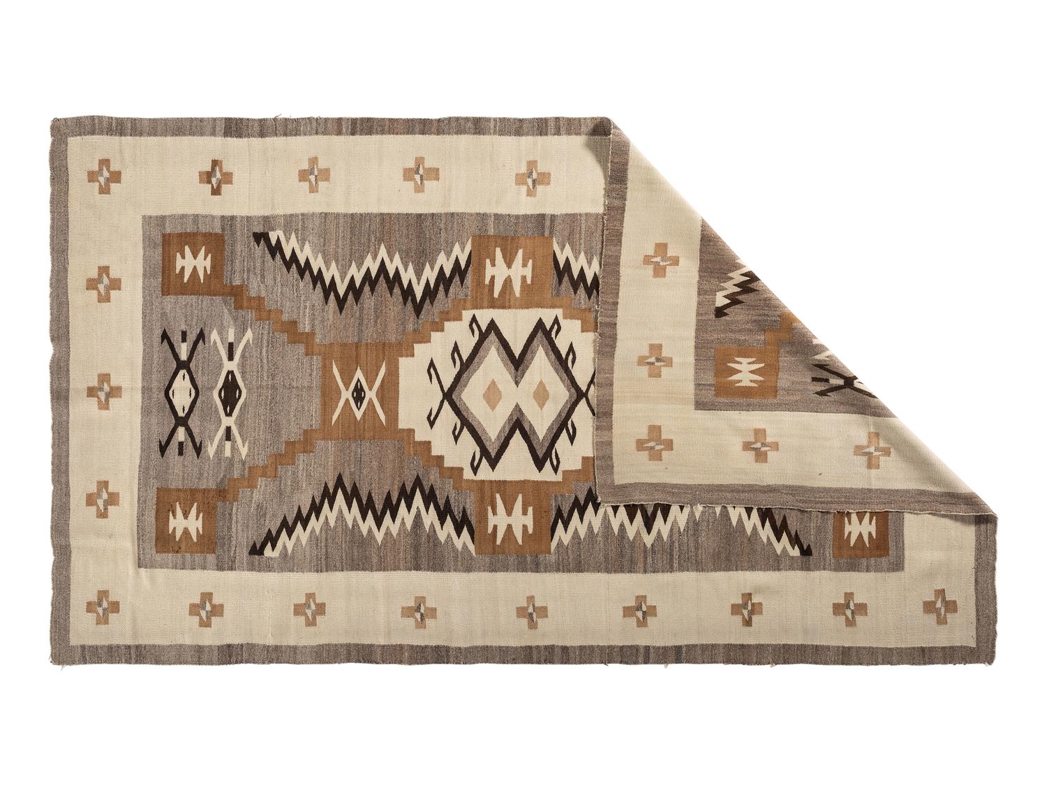 Navajo Storm Pattern Weaving / Rug