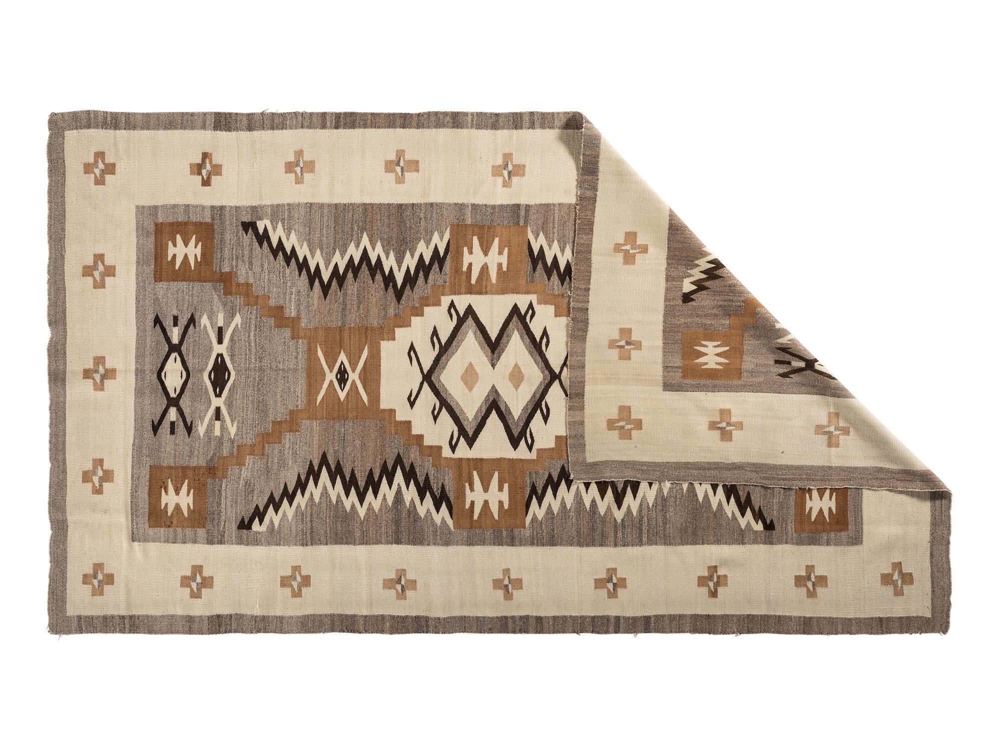 Navajo Storm Pattern Weaving / Rug