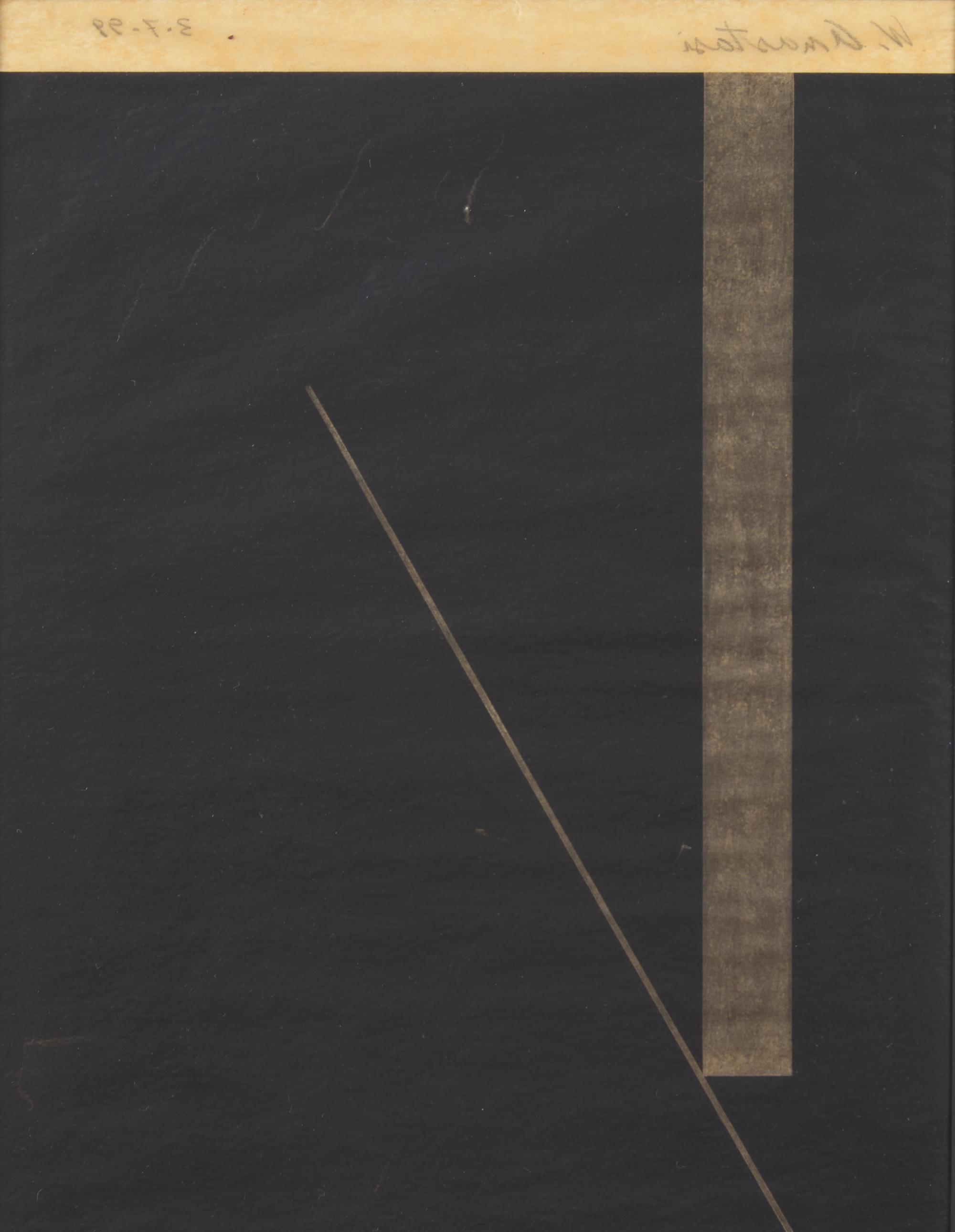 William Anastasi (American, b. 1933) — Untitled , 1999