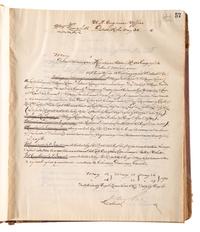 [ENGINEERING] -- [CIVIL WAR]. Group of 3 letterpress copybooks containing ca 1885-1895 correspondence of US Army officer and engineer Orlando Metcalf Poe (1832-1895).