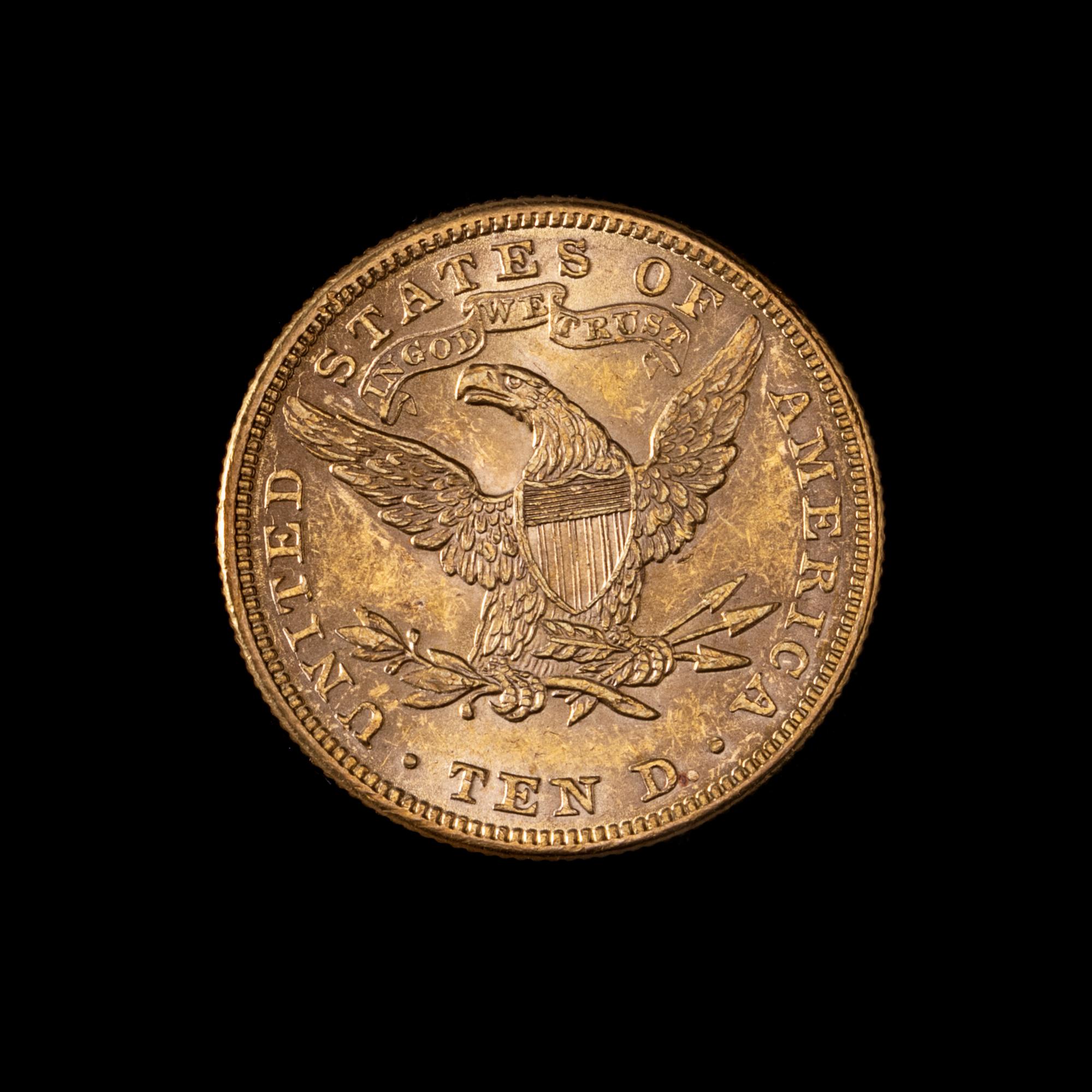 A United States 1898 Liberty Head $10 Gold Coin