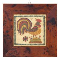 A Group of Three Fraktur Drawings