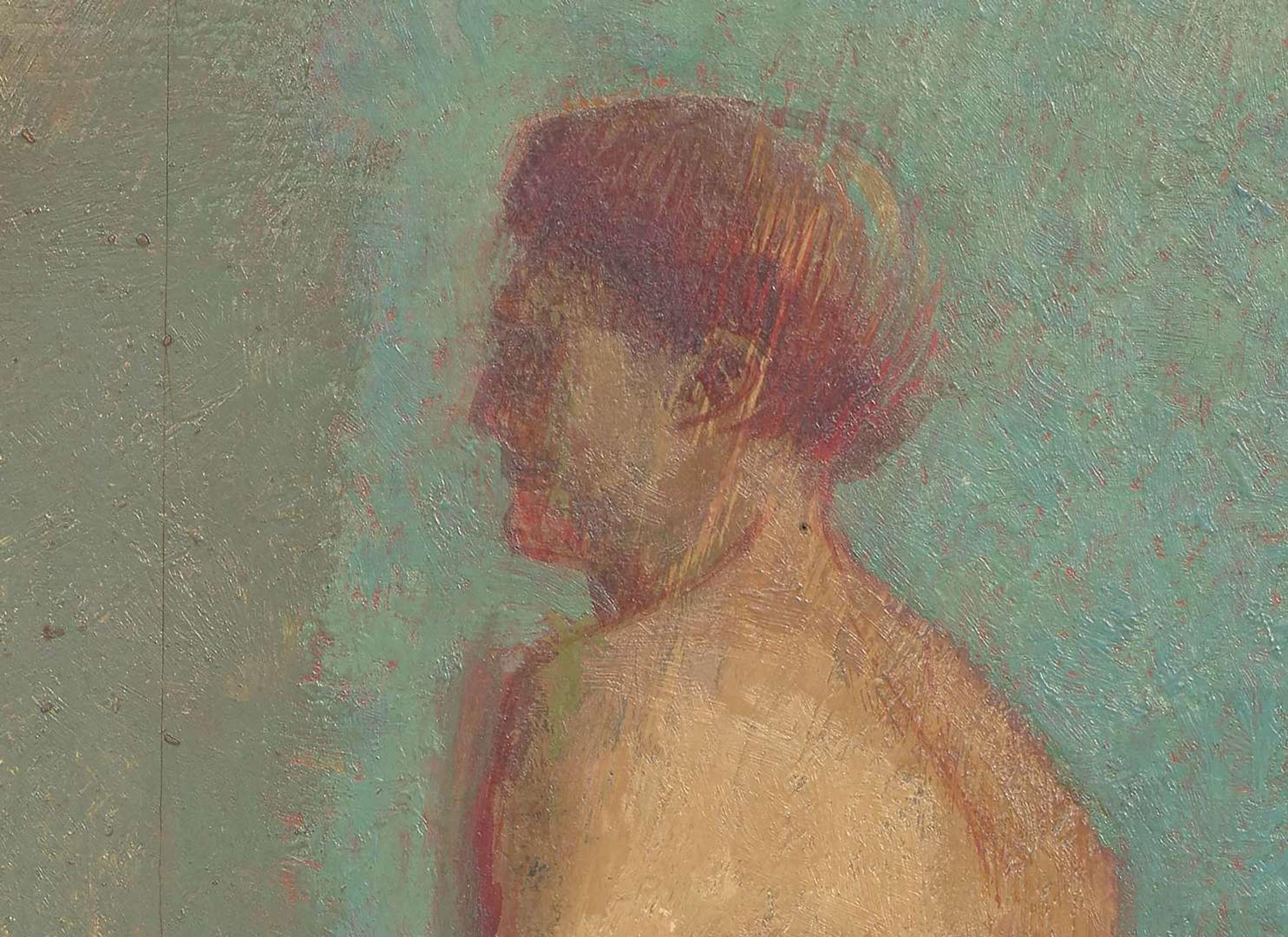 Odilon Redon (French, 1840-1916) - Œdipe au Jardin des Illusions