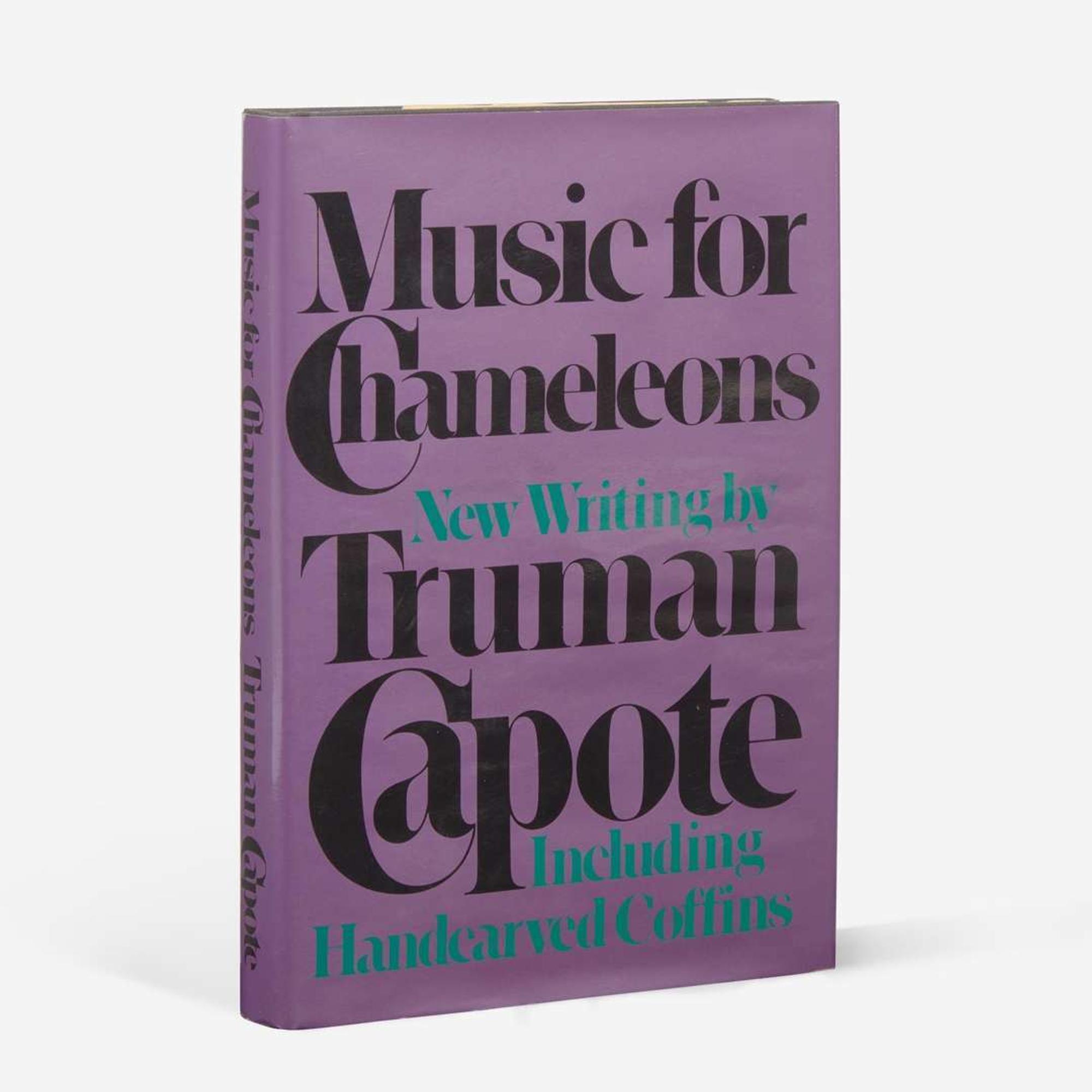 [Literature] Capote, Truman, and Tennessee Williams Music for Chameleons
