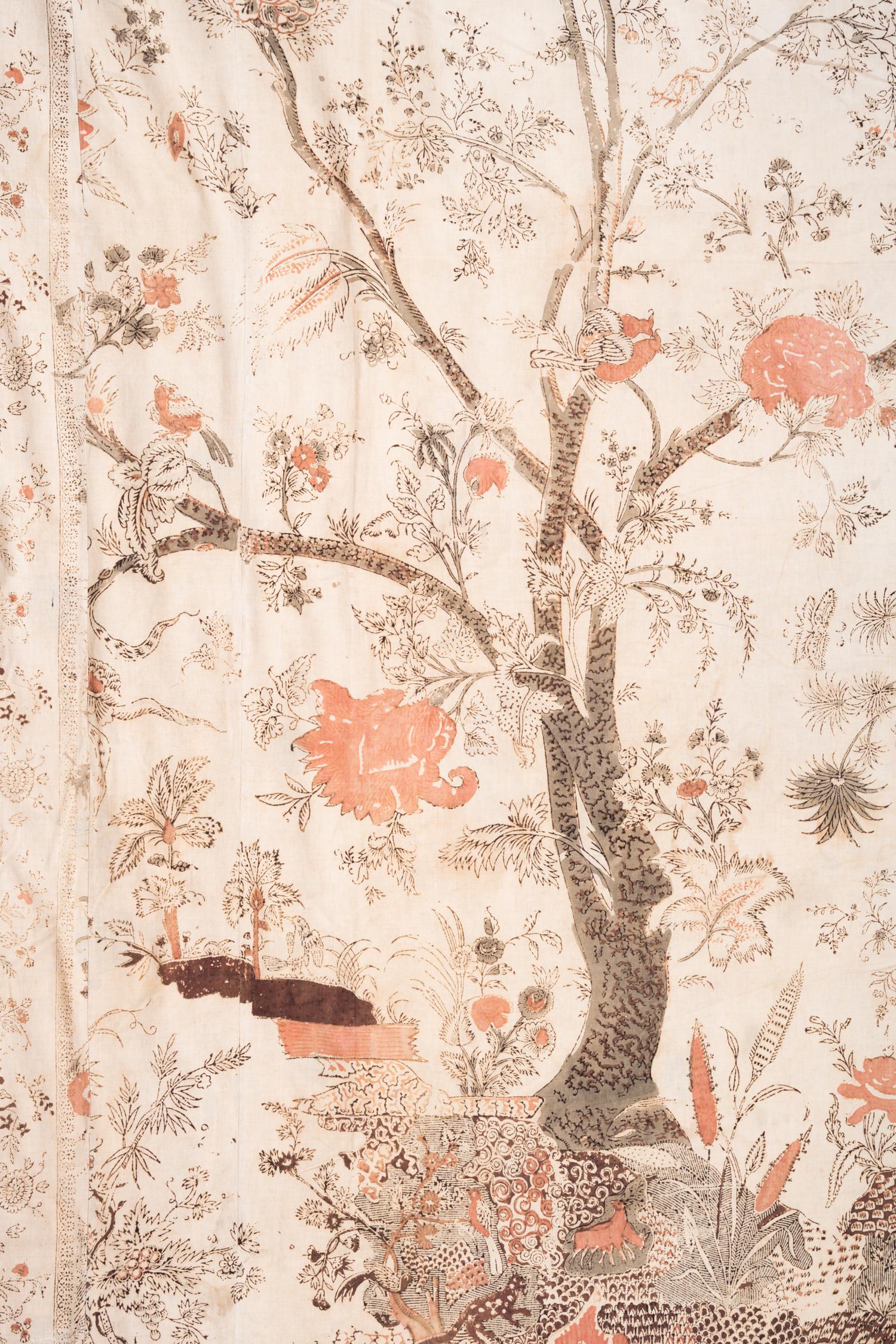 An Indian Export Chintz 'Tree of Life' Palampore
