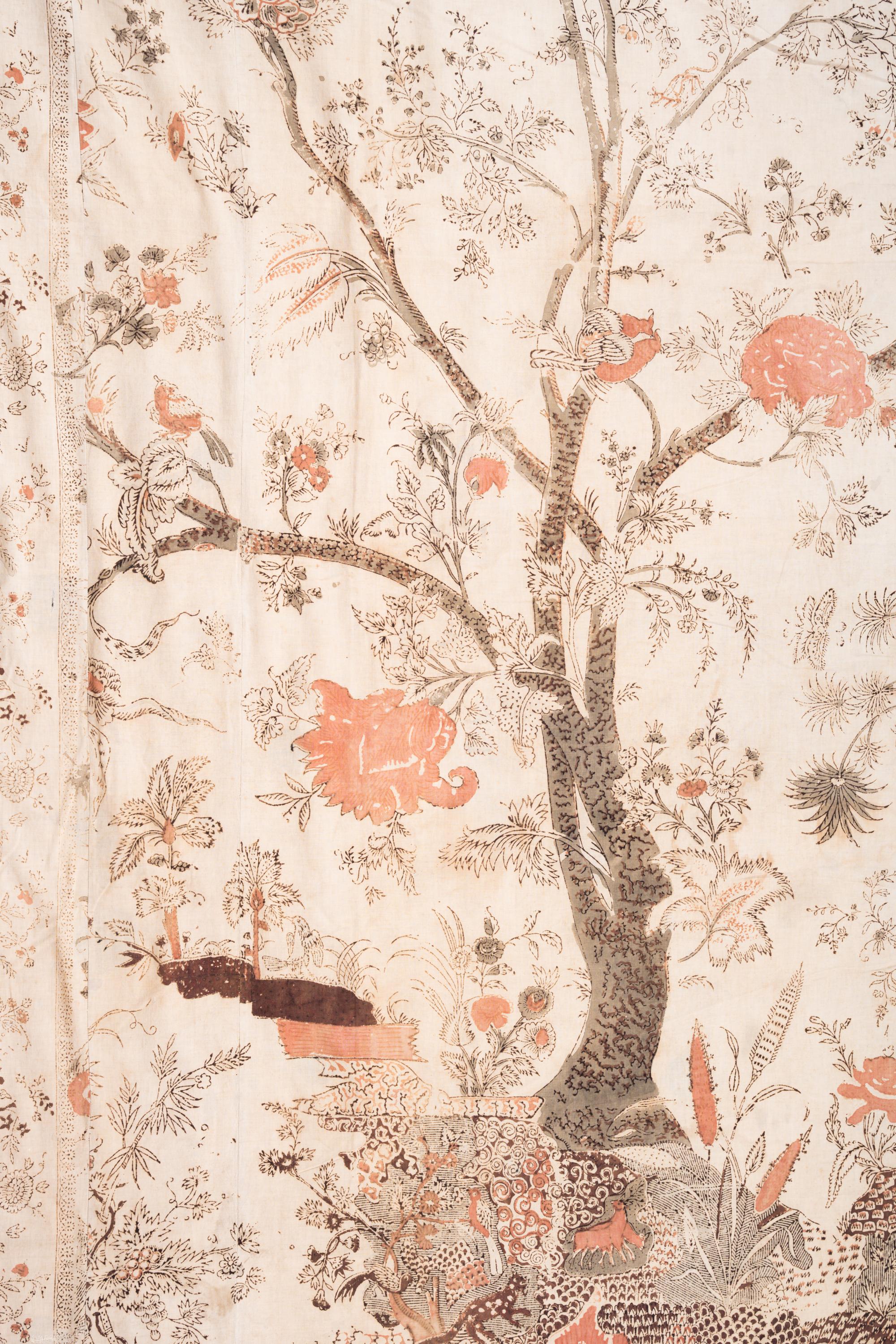 An Indian Export Chintz 'Tree of Life' Palampore