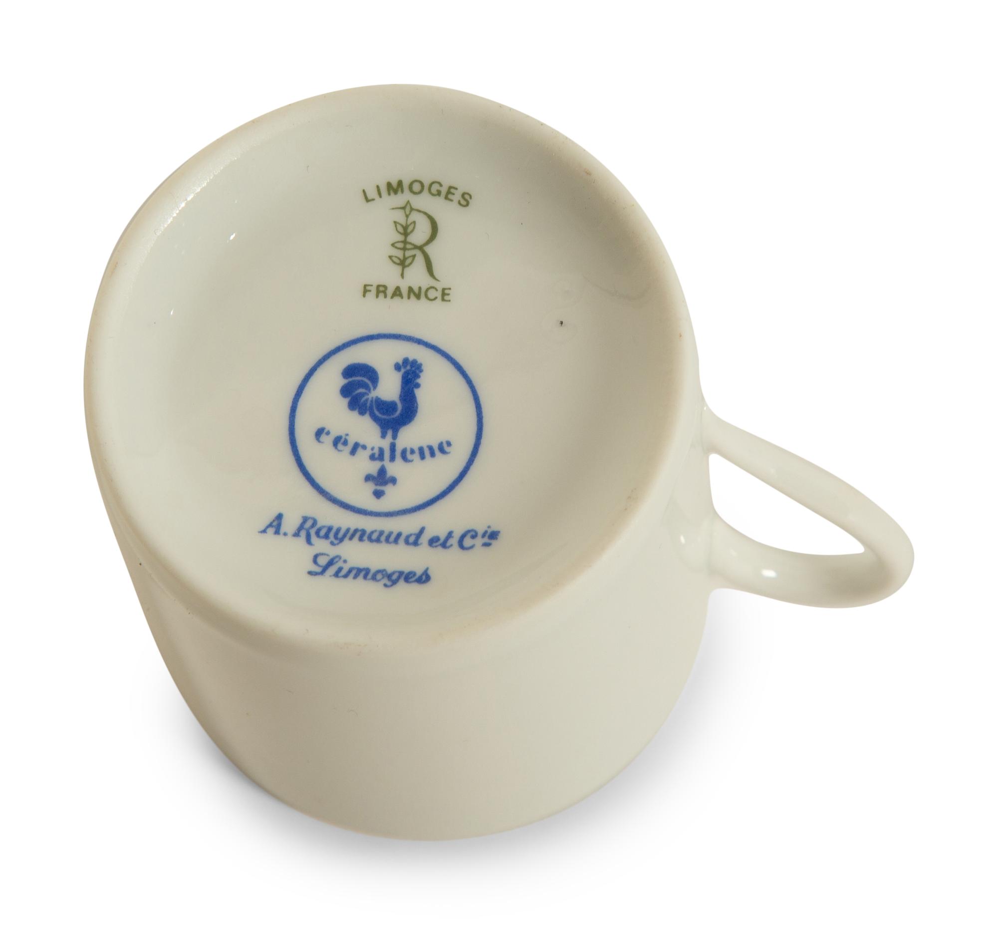 A Limoges Marly Porcelain Dinner Service