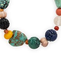 Hardstone Beaded Necklace