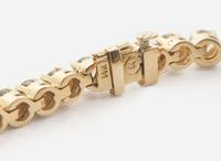 A 14K Yellow Gold Tennis Bracelet