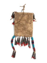Plains Beaded Hide Strike-a-Light