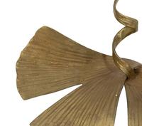 A Pair of Marc Bankowsky Bronze Ginko Candlesticks