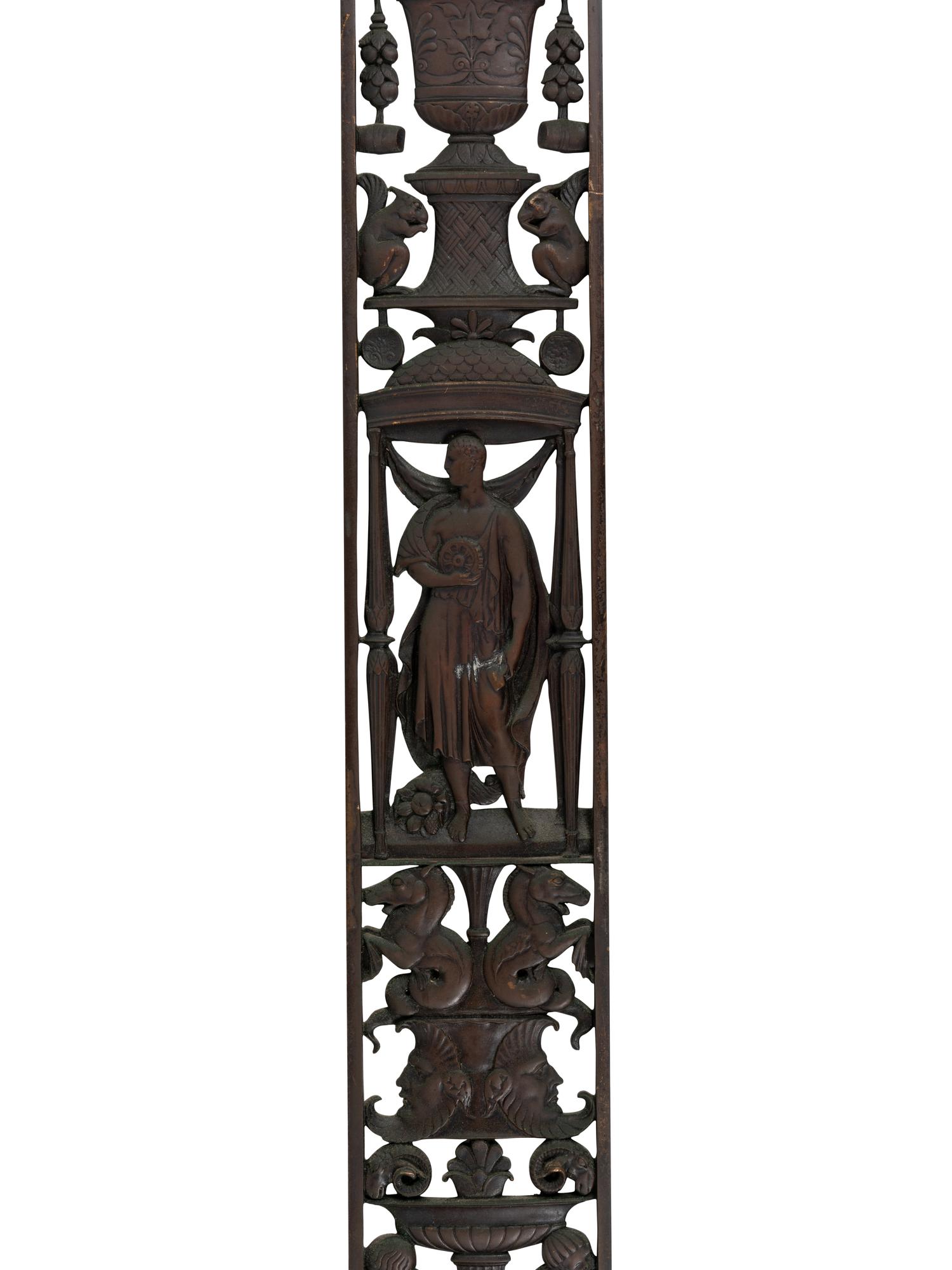 A Neoclassical Bronze Door Surround