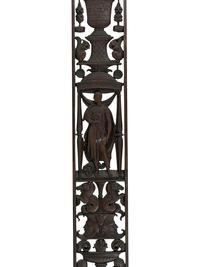 A Neoclassical Bronze Door Surround