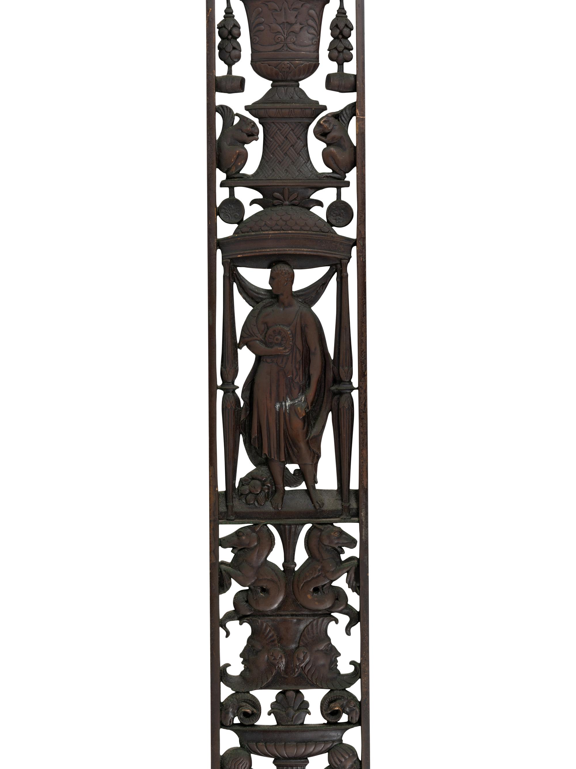A Neoclassical Bronze Door Surround