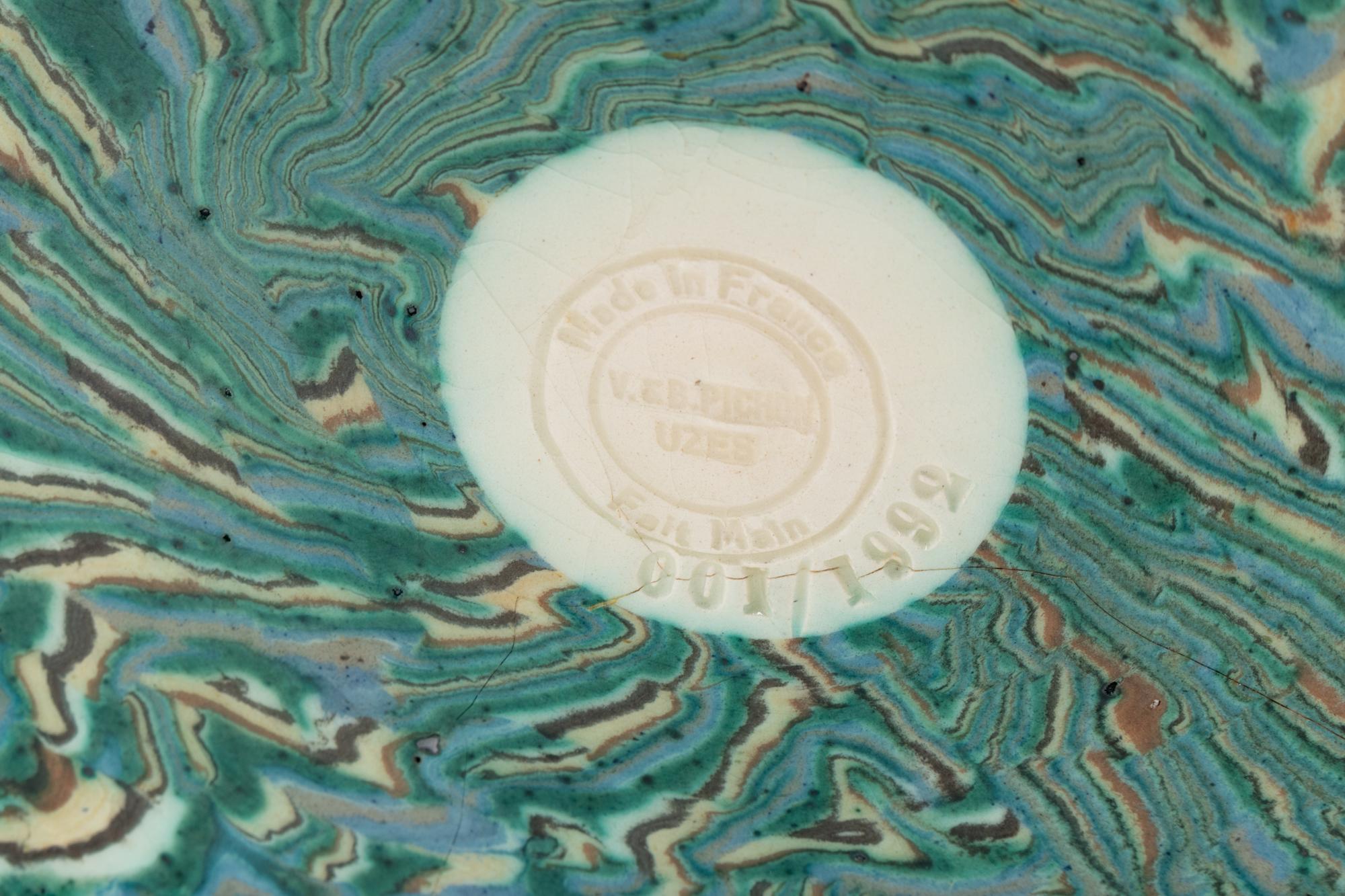 An Uzès Glazed Ceramic Jardinière