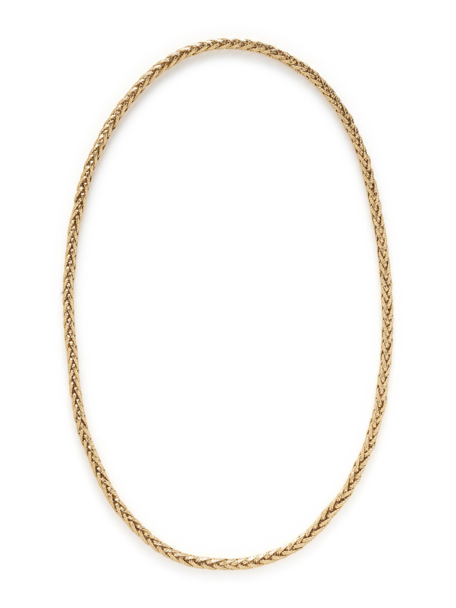TIFFANY & CO., YELLOW GOLD NECKLACE