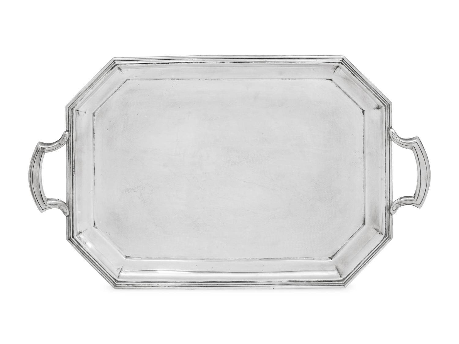 A German Silver Tray