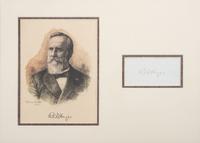 [POLITICS IN AMERICA]. A group of presidential signatures including Rutherford B. HAYES, Lyndon B. JOHNSON, Ronald REAGAN, and George H.W. BUSH.