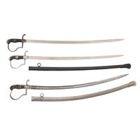 Lot of Three German M1890 Sabers