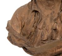 A French Terracotta Bust of a Gentleman