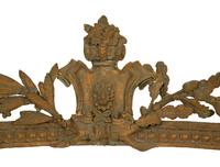 A Louis XV Carved Gilt Wood Serpentine Marble Top Console Table — 18TH/19TH CENTURY
